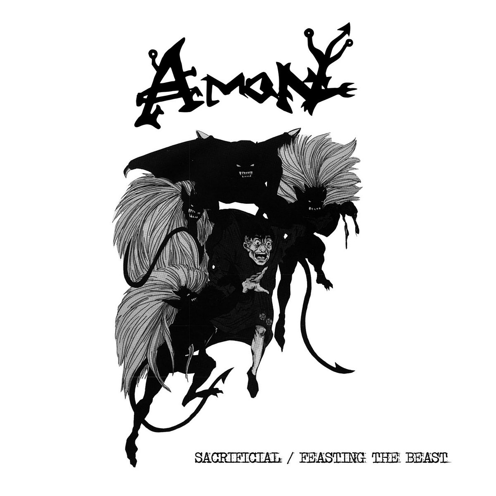 Amon "Sacrificial / Feasting The Beast" CD 