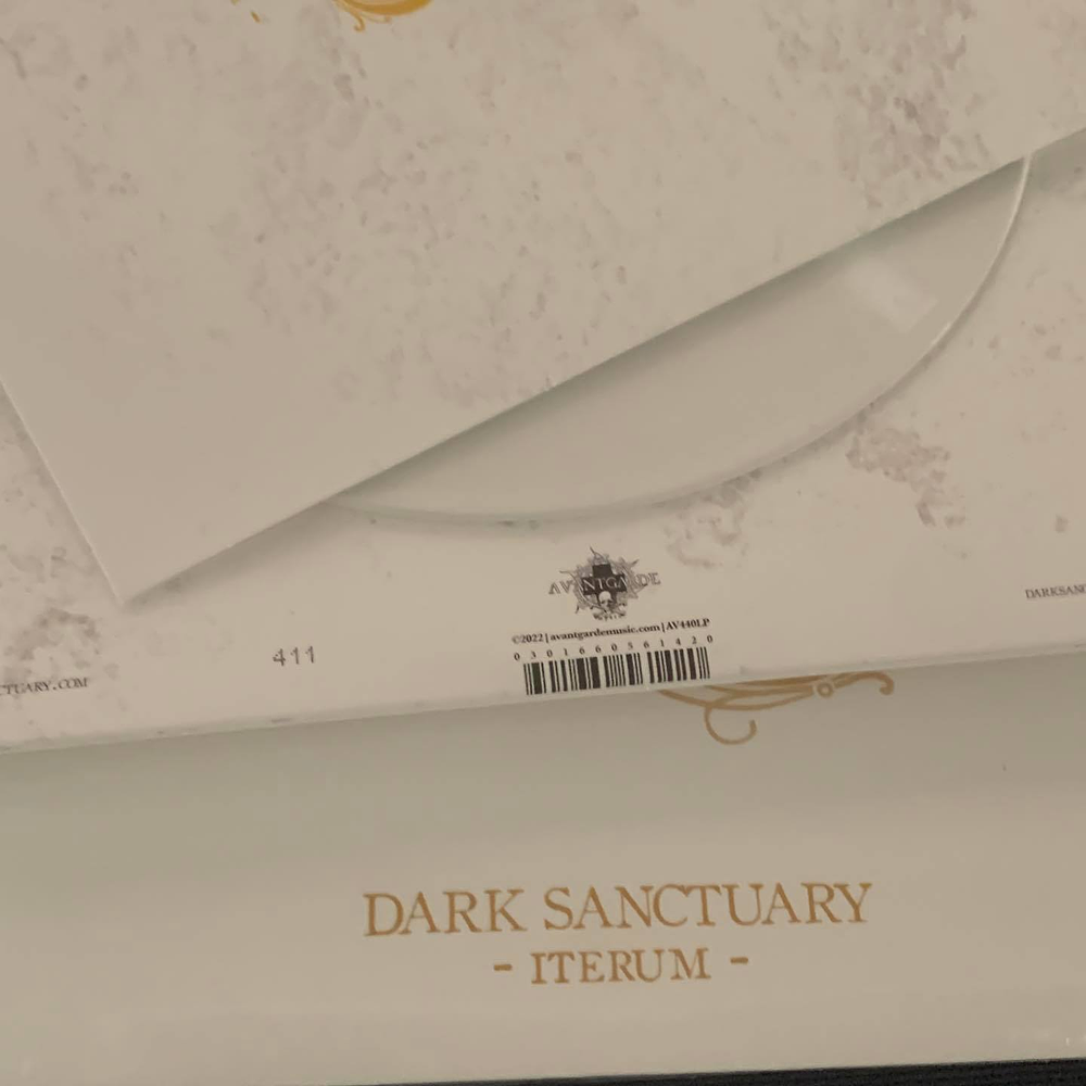 Dark Sanctuary "Iterum" White Vinyl 10"EP + CD Deluxe edition!!