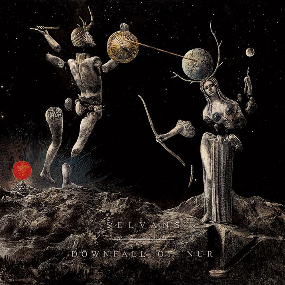 Selvans / Downfall Of Nur "Selvans / Downfall Of Nur" Split CD Digipack 