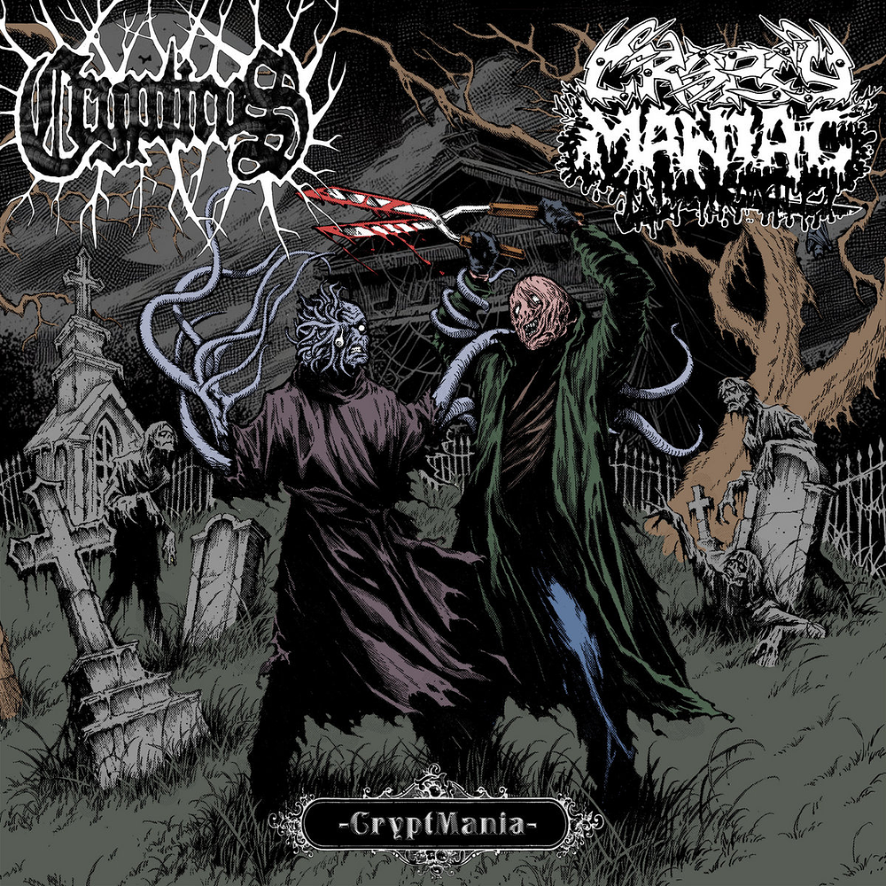 Crypticus / Cropsy Maniac "Cryptmania" Split CD