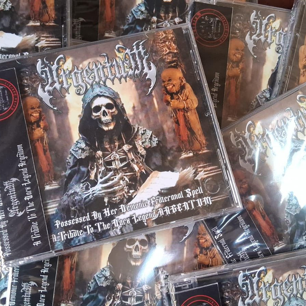 Possessed By Her Demonic Fraternal Spell "A Tribute To The Dark Legend ARGENTUM" CD with OBI!!