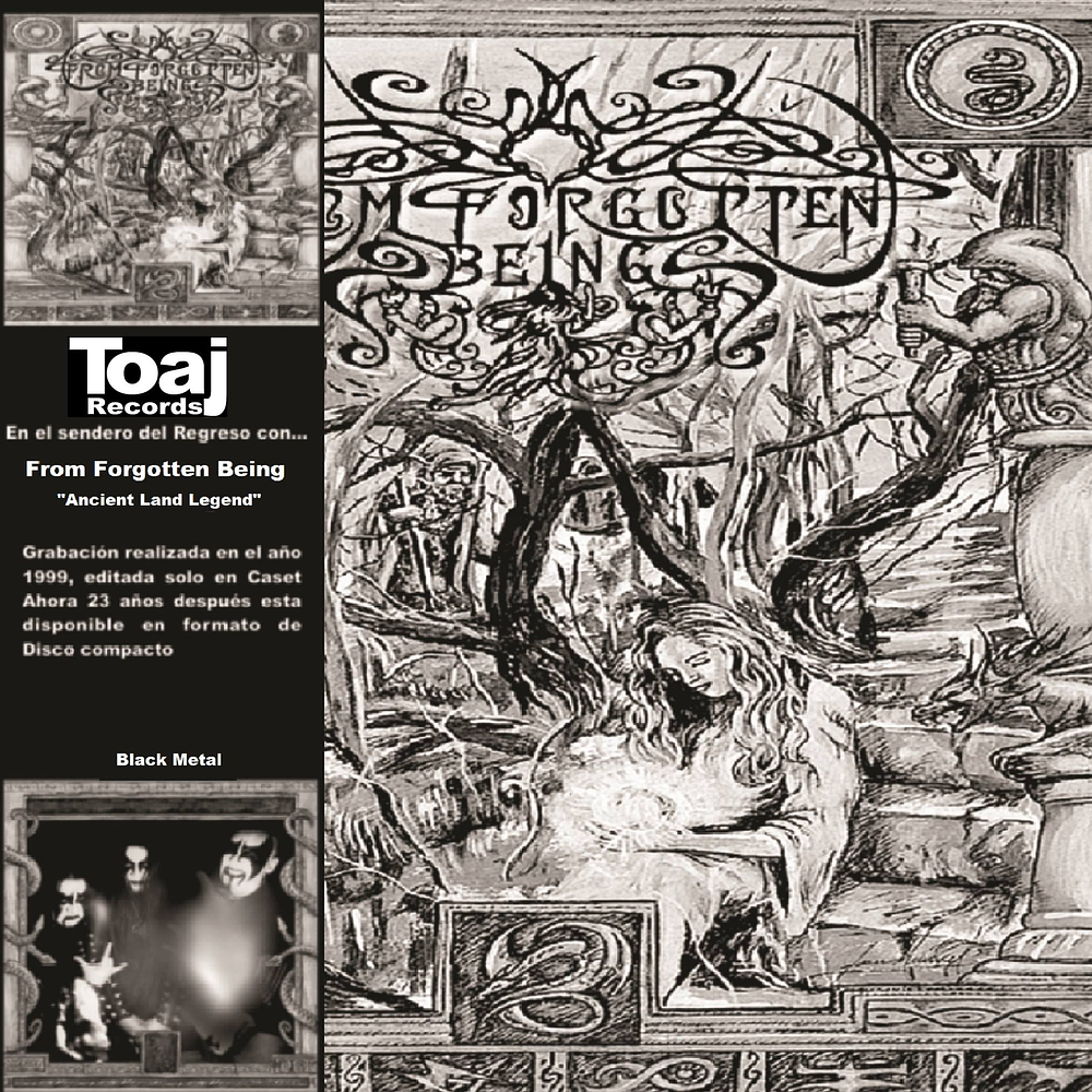 From Forgotten Being "Ancient Land Legend" CD with OBI!!!