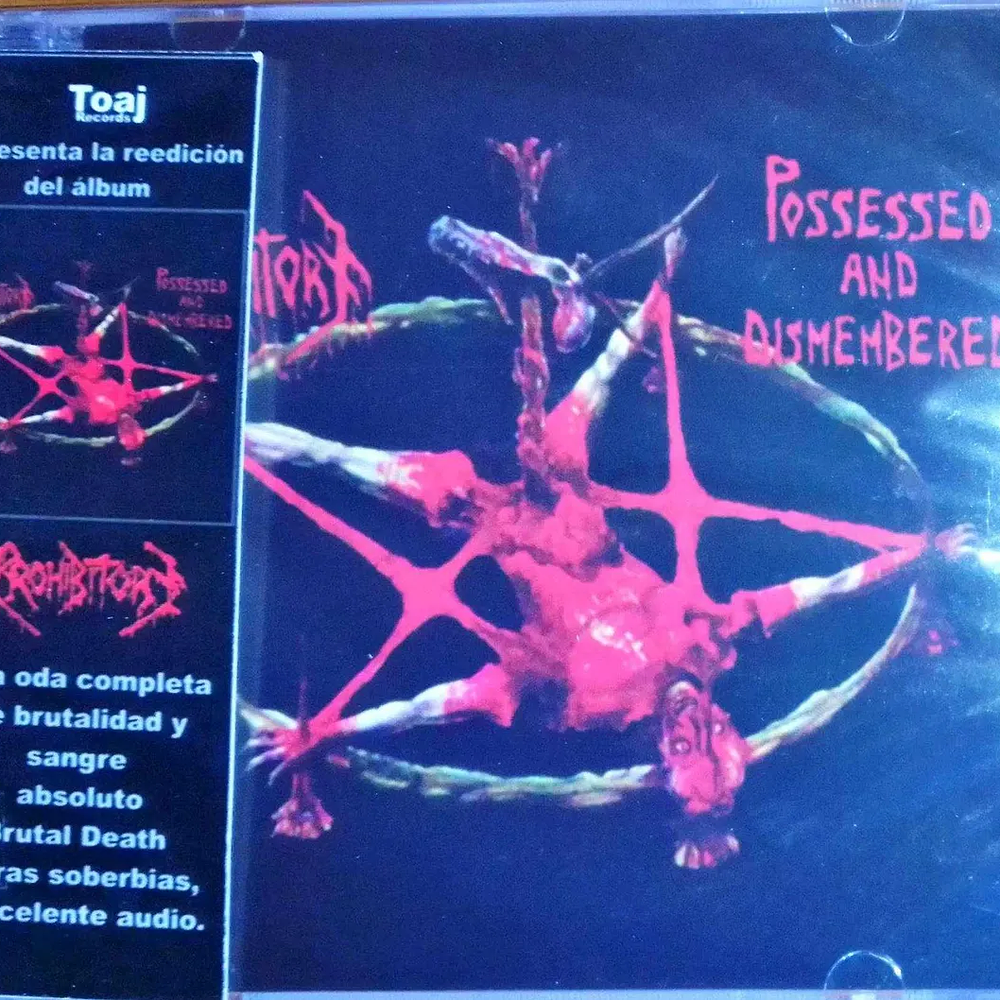 Prohibitory "Possessed And Dismembered" CD with OBI and Bonustracks!!