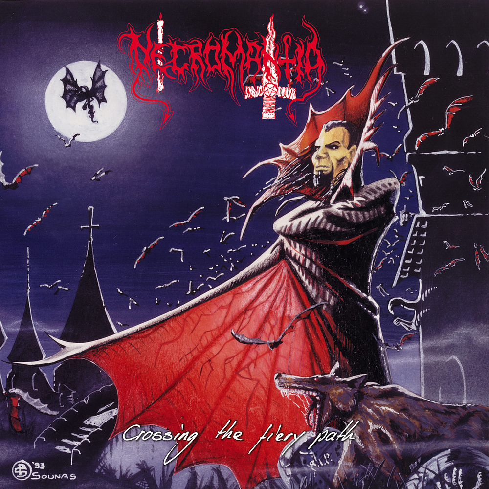 Necromantia "Crossing The Fiery Path" CD 