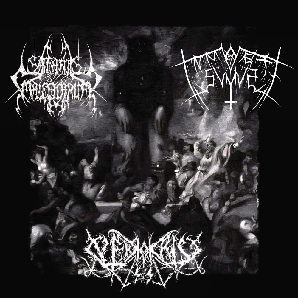 Satanis Maleficarum / In Morte Sumus / Nekrokrist SS "Covenant of the Unholy Trinity" Split CD