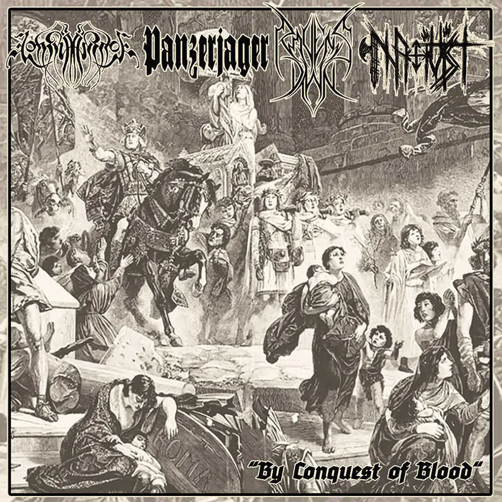 Lohikäärme / Panzerjager / Ravens Dawn / Nativist "By Conquest Of Blood" Split CD