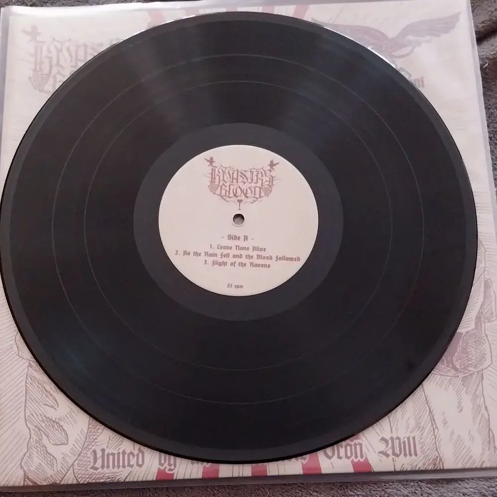 Kvasir's Blood / Tlateotocani "United By An Invincible Iron Will" Split LP Black vinyl!!