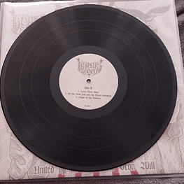 Kvasir's Blood / Tlateotocani "United By An Invincible Iron Will" Split LP Black vinyl!!