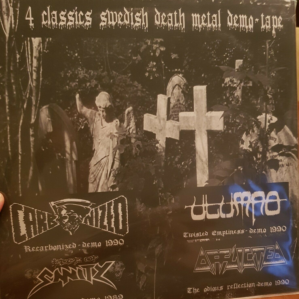 Carbonized / Utumno / Edge Of Sanity / Afflicted "Classics Swedish Death Metal Demo-Tape" LP rare Bootleg!!
