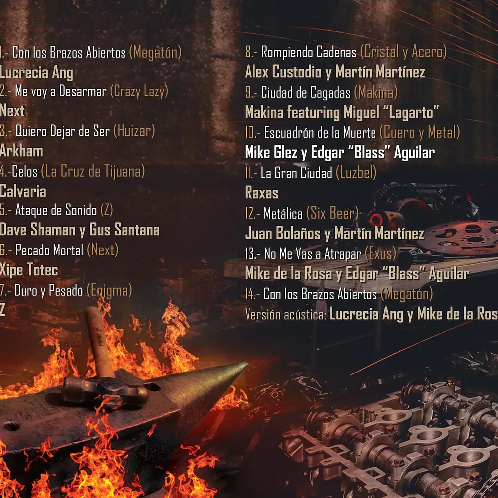 Forjadores del Metal Mexicano "Porque Somos de Metal" CD 