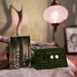 Thy Serpent "Forests Of Witchery" Green Cassette!!!