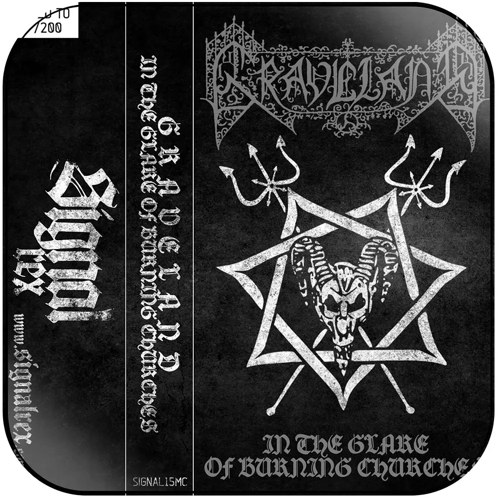 Graveland "In The Glare Of Burning Churches" Cassette