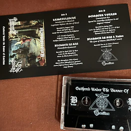 Kristallnacht / Blessed In Sin / Seigneur Voland "Gathered Under The Banner Of Concilium" Split Cassette