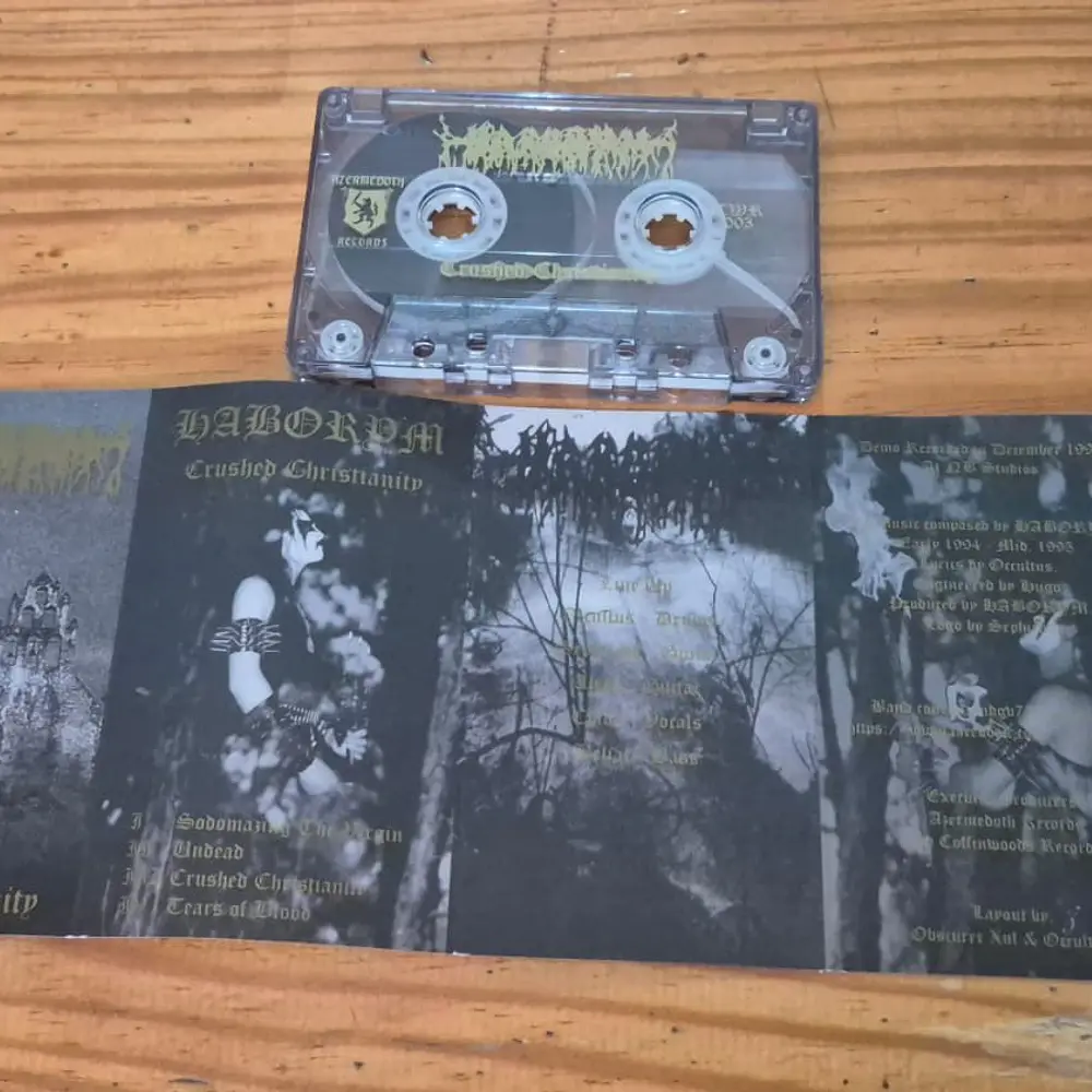 Haborym "Crushed Christianity" Cassette