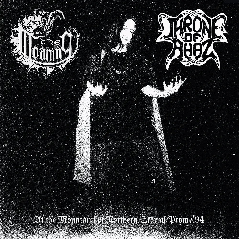 Throne Of Ahaz / The Moaning "At The Mountains Of Northern Storms / Promo'94" Split CD