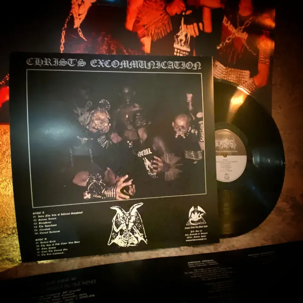Necrolust “Christ Excommunication” Demo 91 Vinyl LP