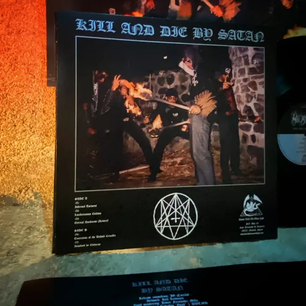 Necrolust “Kill and Die by Satan” Demo 91 Vinyl LP