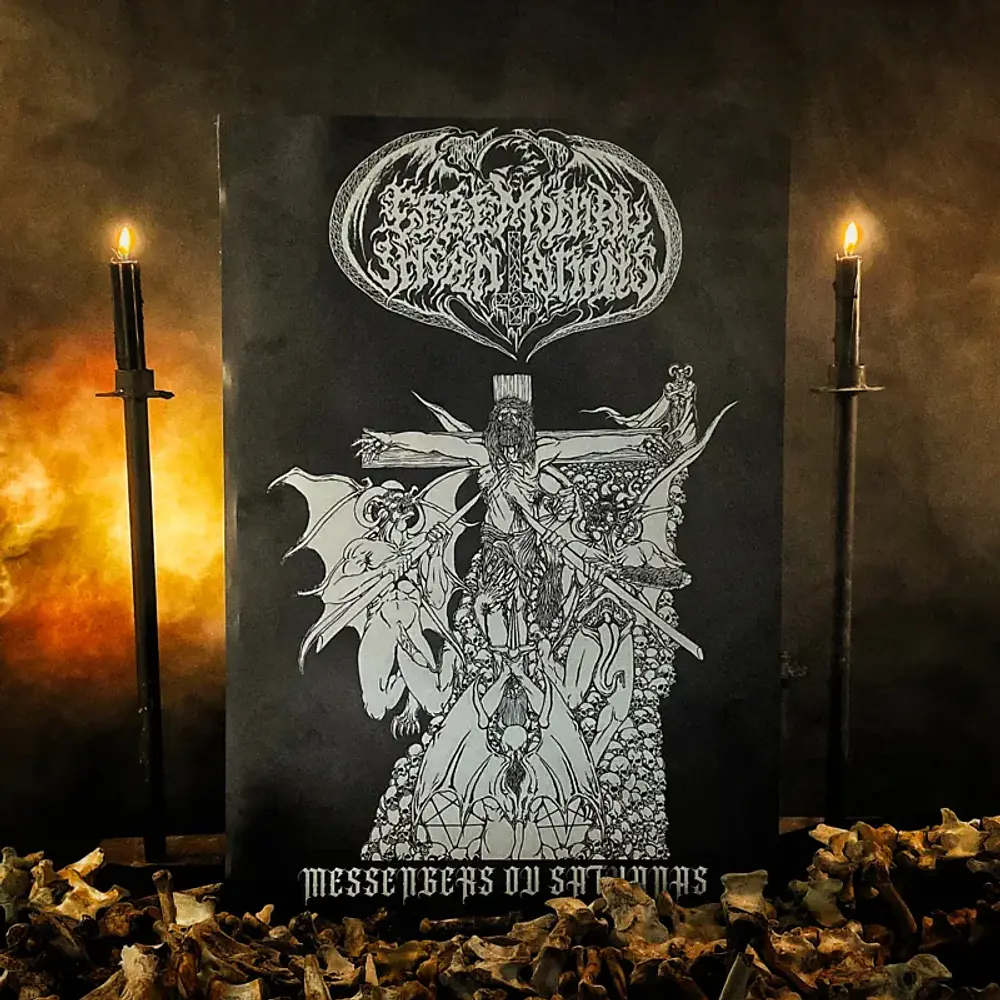 Ceremonial Incantations "Messengers ov Sathanas" LP Black vinyl!!