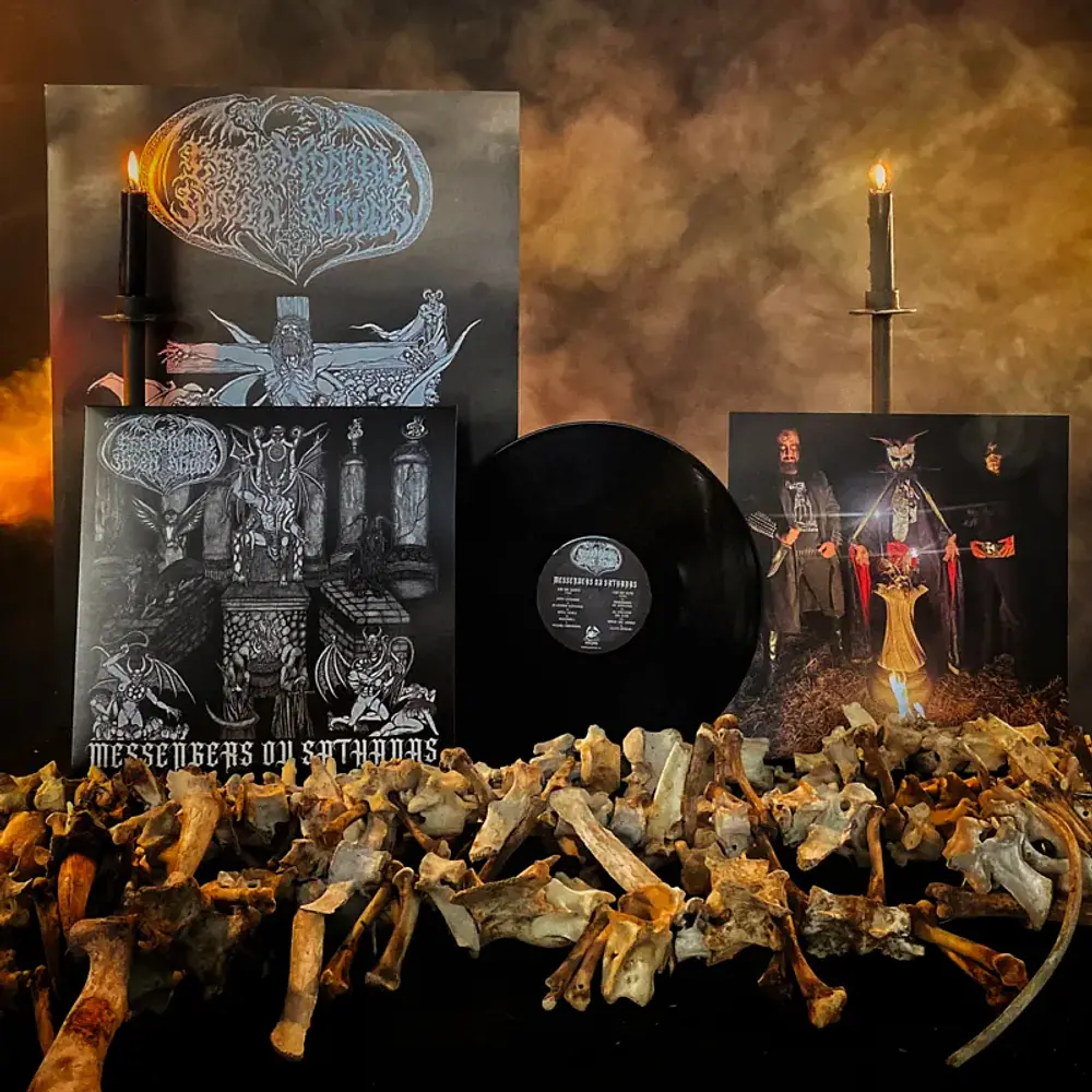 Ceremonial Incantations "Messengers ov Sathanas" LP Black vinyl!!