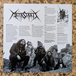 Metastasis "The Essence That Precedes Death" LP Vinyl with Poster!!