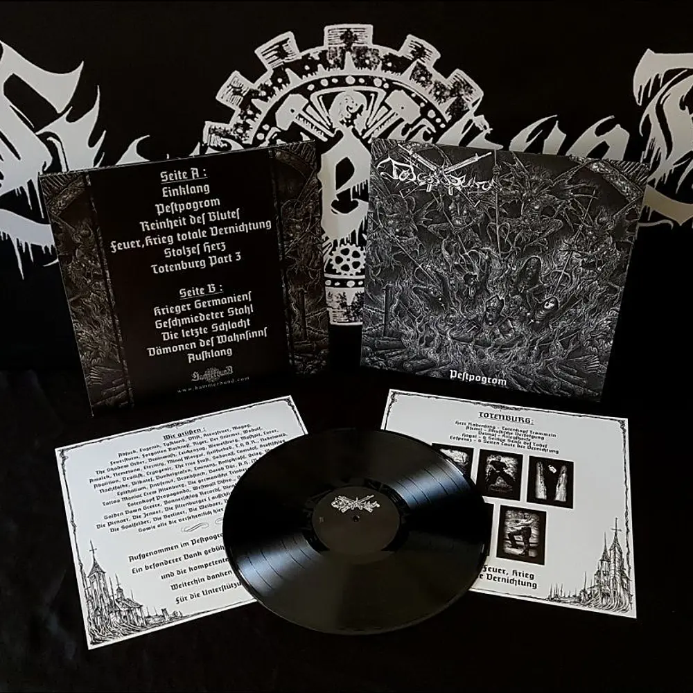 Totenburg "Pestpogrom" LP Black vinyl!!