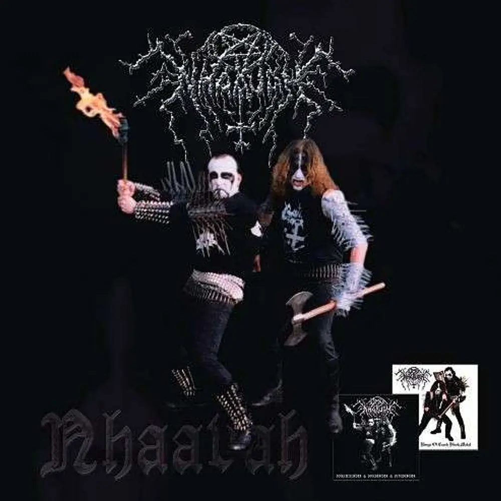 Nhaavah "The Kings Of Czech Black Metal + Determination - Detestation - Devastation" 3" Mini CD