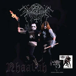 Nhaavah "The Kings Of Czech Black Metal + Determination - Detestation - Devastation" 3" Mini CD