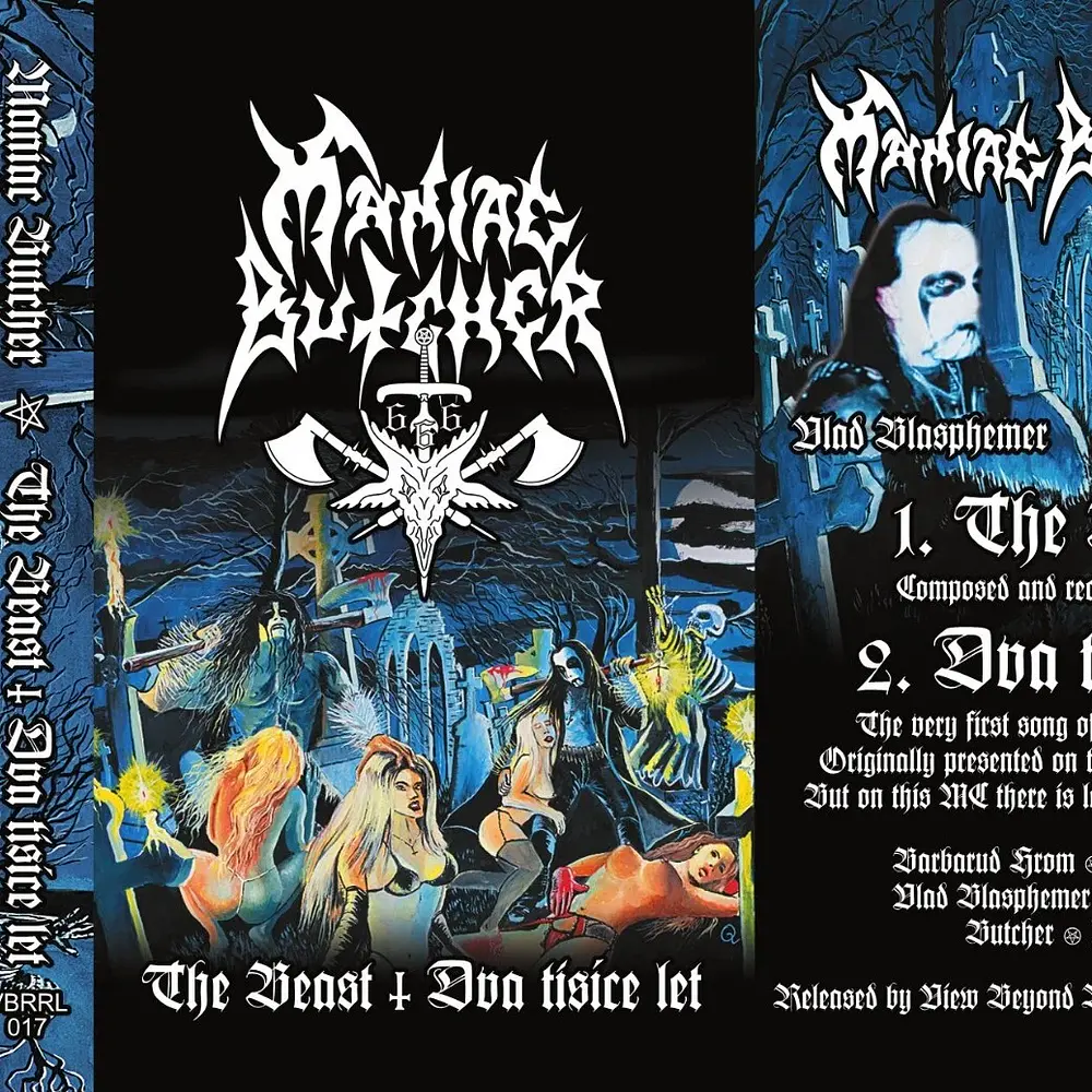 Maniac Butcher "The Beast / Dva Tisíce Let" Cassette 