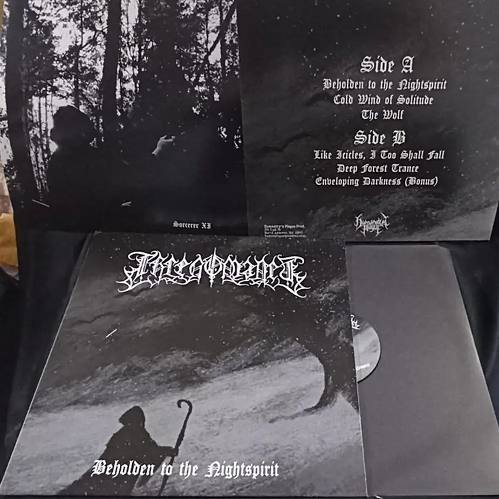 Threnomancy ‎"Beholden To The Nightspirit" LP Vinyl Bonustrack!!