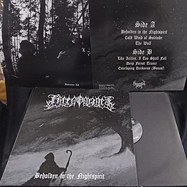 Threnomancy ‎"Beholden To The Nightspirit" LP Vinyl Bonustrack!!