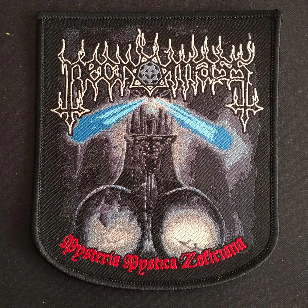 Necromass "Mysteria Mystica Zofiriana" Patch Woven!!