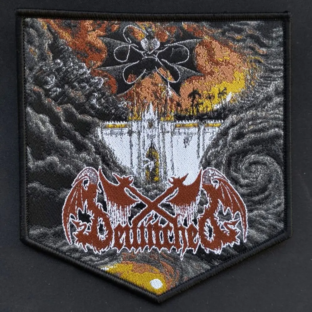 Bewitched "Diabolical Desecration" [black border], Patch woven