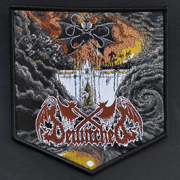 Bewitched "Diabolical Desecration" [black border], Patch woven