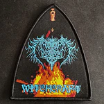 Obtained Enslavement "Witchcraft" [black, blue and yellow border] Patch woven