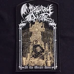 Mortuary Drape "All The Witches Dance" Black Border Woven Patch!!