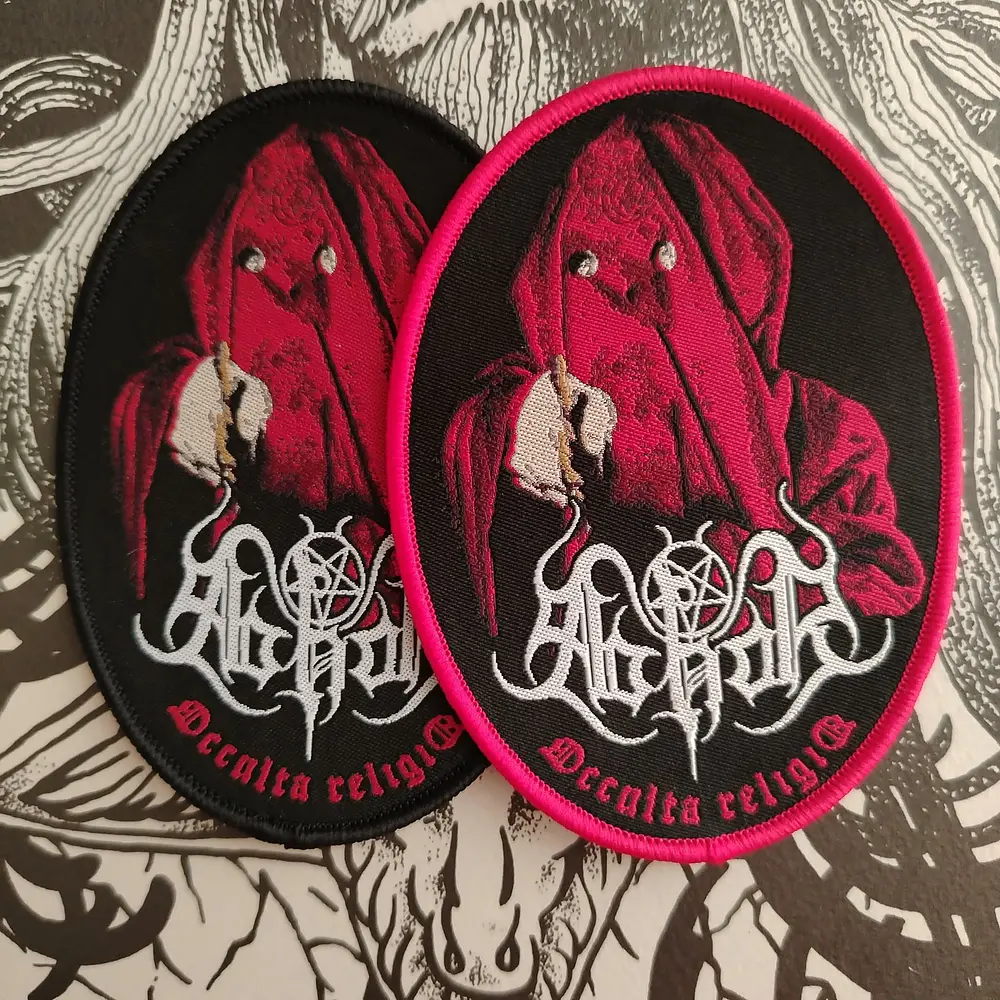  Abhor "Occulta Religio" Black and Red Border only Woven Patch!!!
