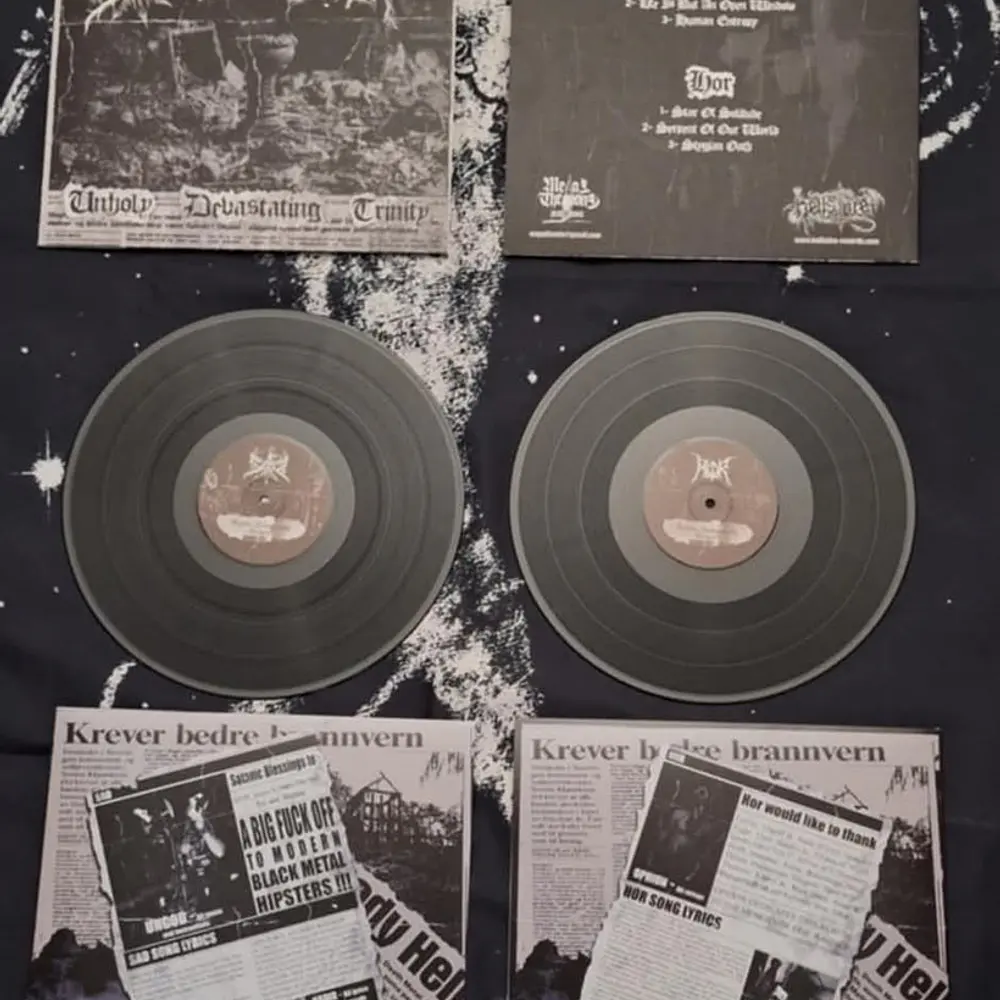 Sad / HOR "Unholy Devastating Trinity" LP Black Vinyl