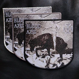 Blood Axis "The Gospel Of Inhumanity" Woven Patch!!