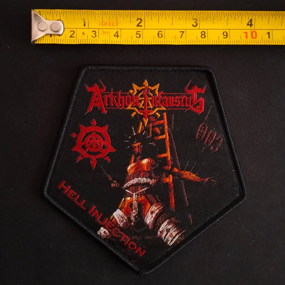 Arkhon Infaustus "Hell Injection" [black border] Patch woven!!