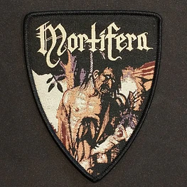 Mortifera "Maledictiih" [black border] Patch woven!!