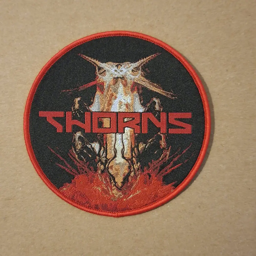 Thorns "Thorns" Patch Red Border 