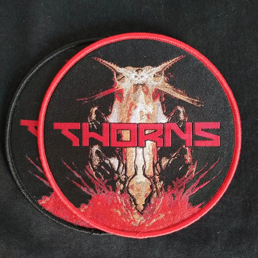 Thorns "Thorns" Patch Red Border 