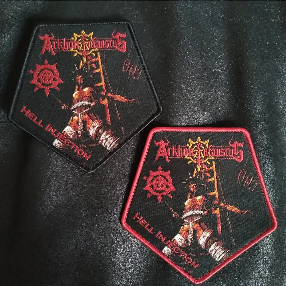 Arkhon Infaustus "Hell Injection" [black border] Patch woven!!