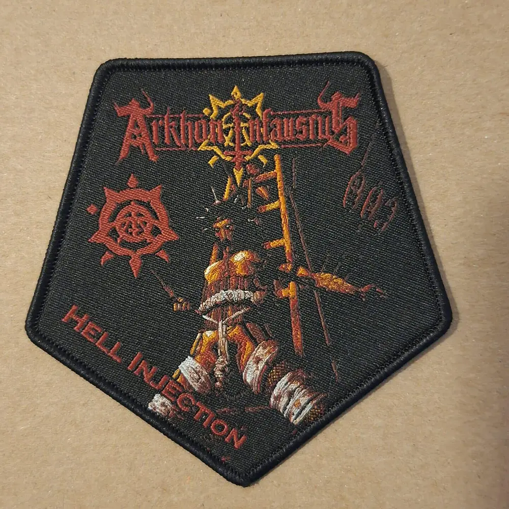 Arkhon Infaustus "Hell Injection" [black border] Patch woven!!