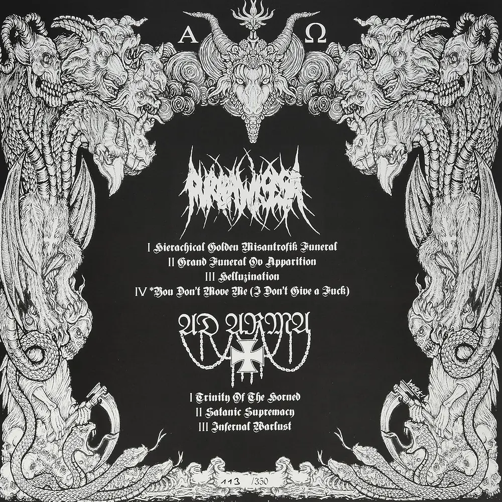 Ad Arma / Purbawisesa ‎"Coalition Ov Morbid Belligerence" LP Black vinyl!!