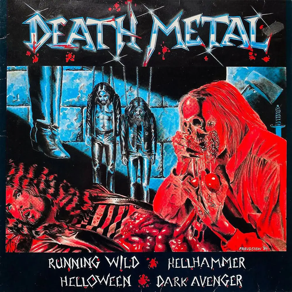 Running Wild / Hellhammer / Dark Avenger / Helloween "Death Metal 1984" Split CD Bootleg!!!