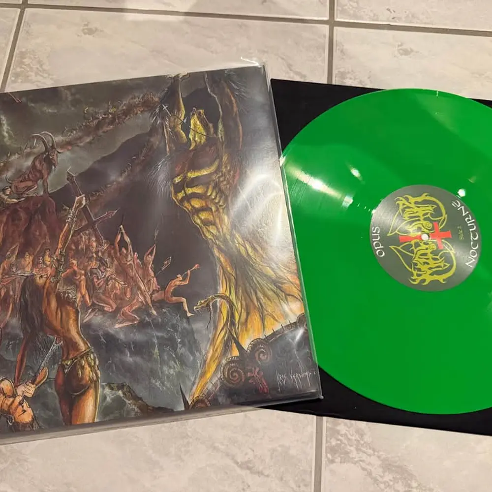 Marduk "Opus Nocturne" LP Gatefold Green vinyl!!