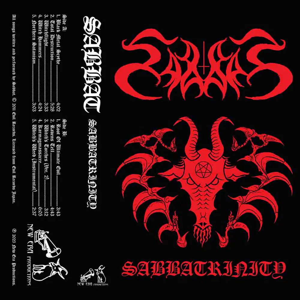 Sabbat "Sabbatrinity" Cassette 