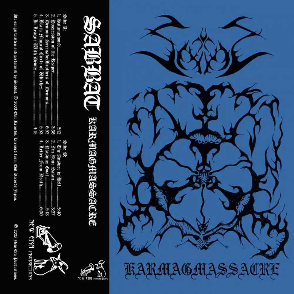 Sabbat "Karmagmassacre" Cassette