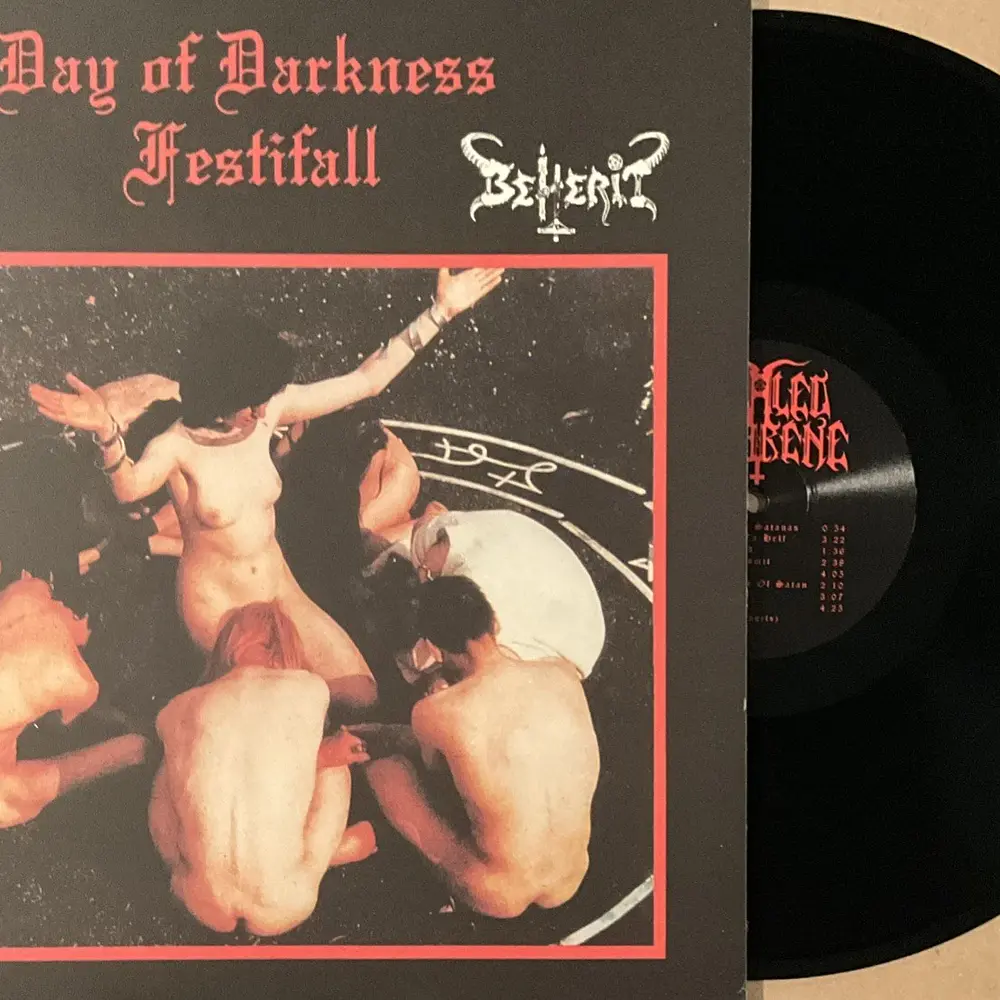 Amorphis / Belial "Day Of Darkness Festifall Part 2" Split LP Bootleg!!